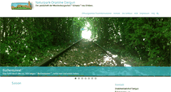 Desktop Screenshot of naturpark-draisine.de