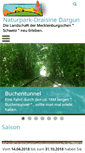 Mobile Screenshot of naturpark-draisine.de